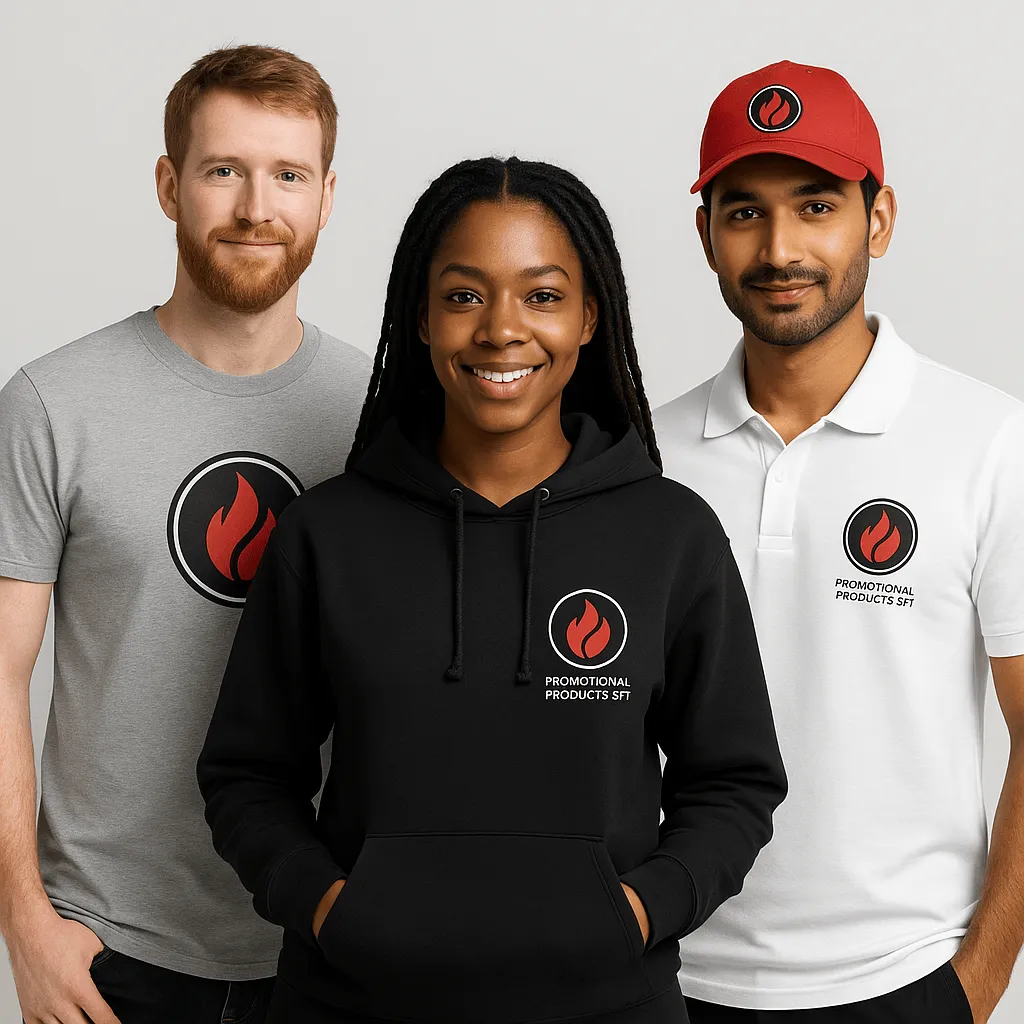 Rush order custom tees and hoodies available for customizable branding and same-day ordering in Houston .